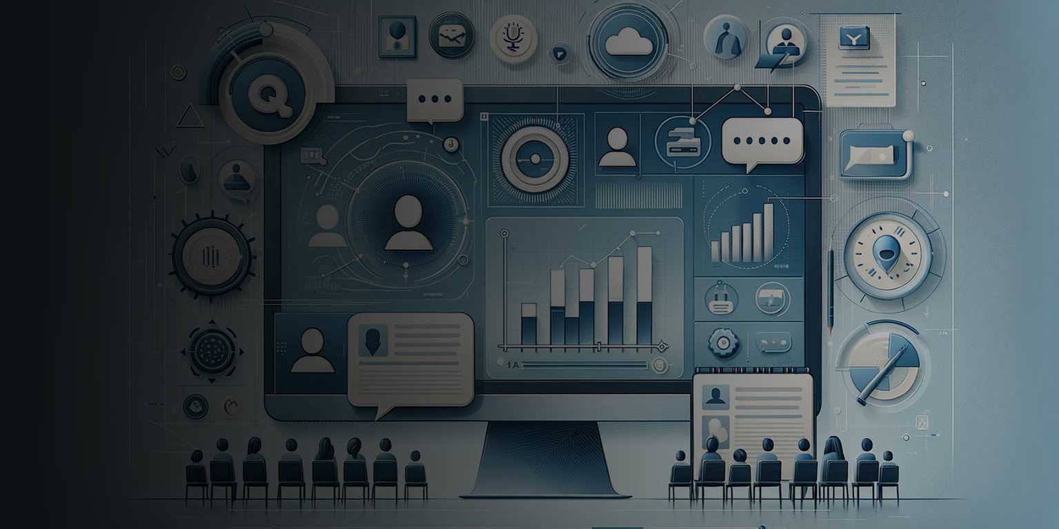 Representation de design et presentation visuelle pour webinaires en cartoon