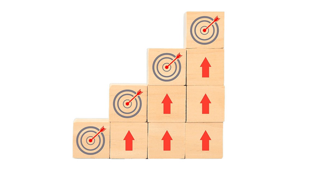 blocks et mire qui représente analyse après un événement de webdiffusion